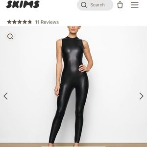 New Skims faux leather catsuit sold out and hard to find